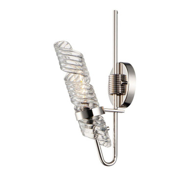Milano 1 Light Wall Sconce by Maxim - 39551CLPN