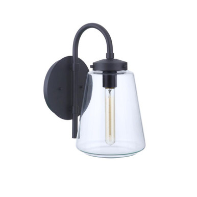 Laclede 1 Light Outdoor Wall Lantern 15 Inch Tall by Craftmade - ZA3814-MN
