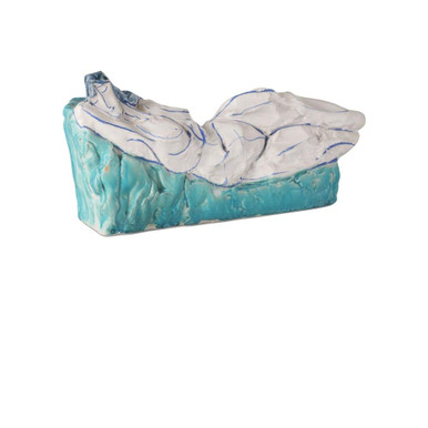 Reclining Nude Object 8 Inch Tall and 17.25 Inch Wide by Currey Company - 1200-0996