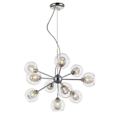 Auge 10 Light Medium Chandelier by Z-Lite - 905-10C