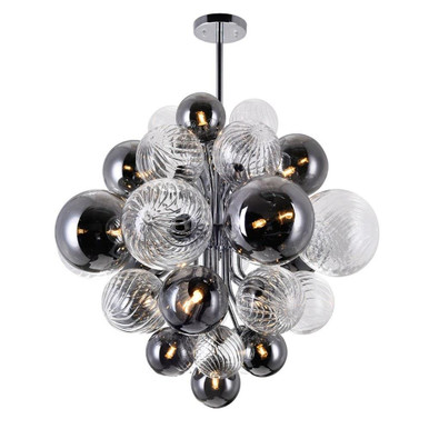 Pallocino 15 LED Light Medium Chandelier by CWI - 1205P25-15-601