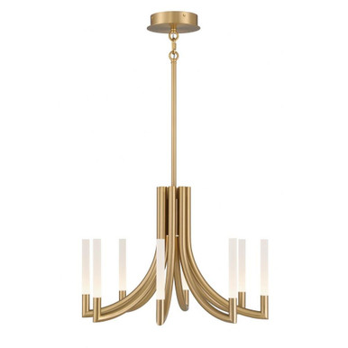 Olette 32W 8 LED Chandelier 17 Inch Tall and 24 Inch Wide by Eurofase - 49010