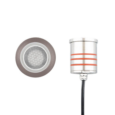 4W 1 LED Round Low Profile Top Inground Indicator Light by WAC - 2012