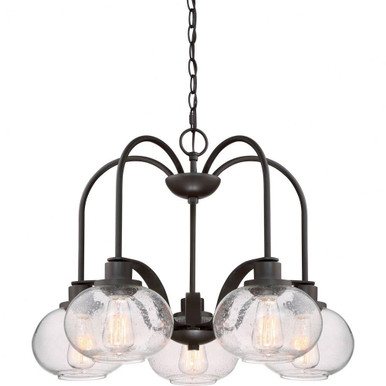 Trilogy 5 Light Large Chandelier by Quoizel - TRG5105