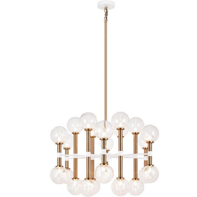 Stellar 24 Light Large Chandelier by Matteo - C75324