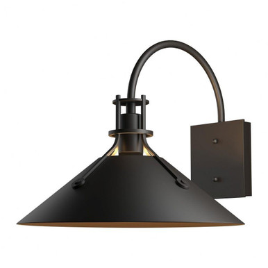 Henry 1 Light Outdoor Wall Lantern 14.4 Inch wide by Hubbardton Forge 1011 - 302712-1011