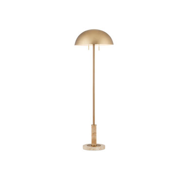 Miles 2 Light Floor Lamp 58.5 x 19.25 Inches by Currey Company - 8000-0151