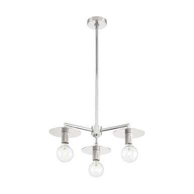 Bizet 3 Light Medium Chandelier by Nuvo - 60-72-3C