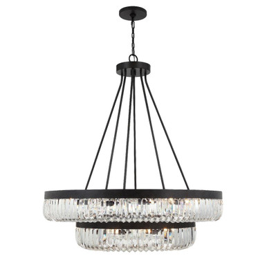 Alister 26 Light Oversized Chandelier by Crystorama - ali-b2026-cz