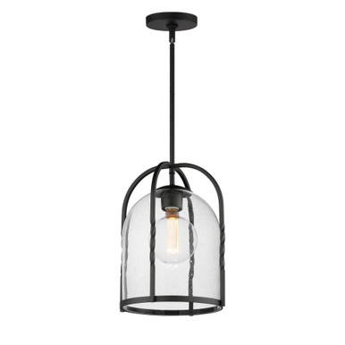 Foundry 1 Light Small Pendant by Maxim - 30194CDBK