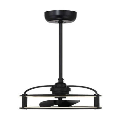 Vesta 36W 1 LED Fan D'Lier 8.25 Inch Tall and 23 Inch Wide by Savoy House - 23-FD-645