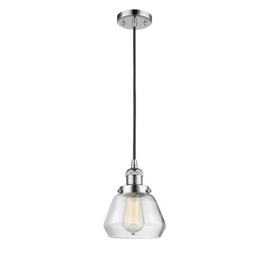 Fulton 1 Light Small Cord Hung Pendant by Innovations - 201C-G17