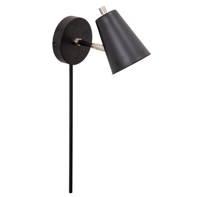 Kirby 6.2W 1 LED Wall Sconce by House of Troy - K175-BLK