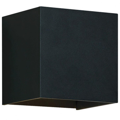 Vex 5 9.2W 1 2700K LED Outdoor Wall Lantern by Visual Comfort Modern - 700OWVEX9274BDOUNV