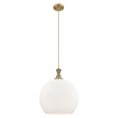 Astor 1 Light Cord Hung Pendant 14 Inch and 18.5 Inch Tall by Innovations - 415-1P-G12-14