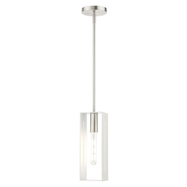 Soma 1 Light Mini Pendant by Livex - 45951