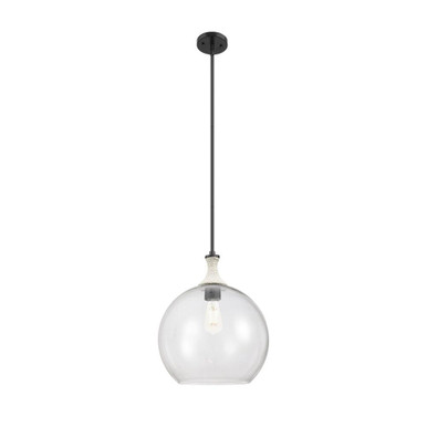 Astor 1 Light Stem Hung Rope Pendant 14 Inch by Innovations - 415-1SR-G12-14