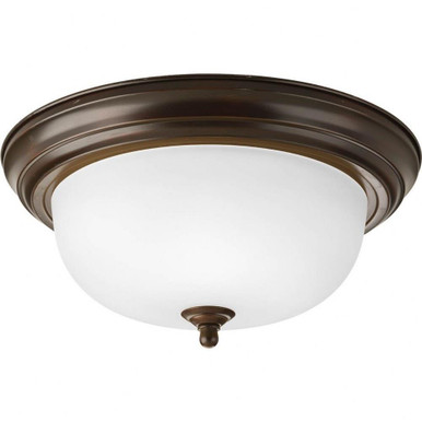 Melon 2 Light 13.25 Inch Wide Flush Mount by Progress - P3925