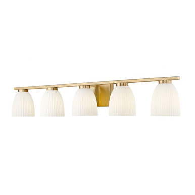 Naya 5 Light Bath Vanity 6.5 Inch Tall and 40 Inch Wide by Z Lite - 7518-5V