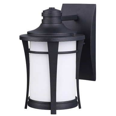 Maya 1 Light Outdoor Wall Lantern by Canarm - IOL138BK