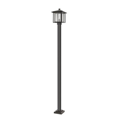 Aspen 1 Light Outdoor Post Mount Lantern 11 x 111 Inches by Z-Lite - 554PHBS