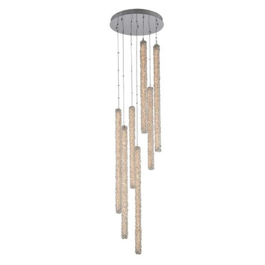Lina LED Light 7 Column Medium Foyer by Allegri - 035558-010-FR001