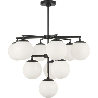 Nube 10 Light Chandelier 26 Inch Wide by Generation - GLC18010