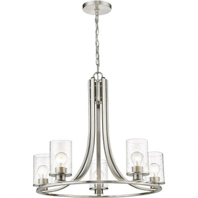 Beckett 5 Light Chandelier 24 x 27 Inches Wide by Z-Lite - 492-5