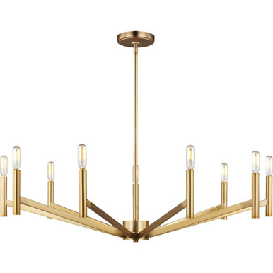 Vector 9 Light Oversized Chandelier by Visual Comfort Studio - 3124309