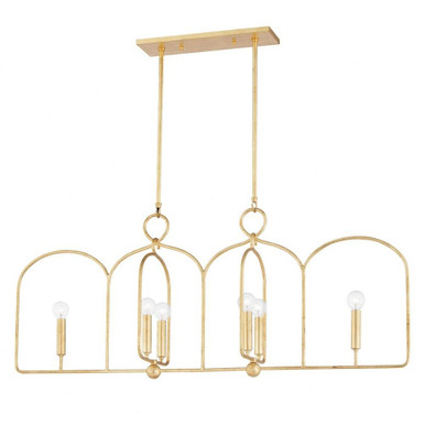 Mallory 6 Light Oversized Island Pendant by Mitzi - H512906