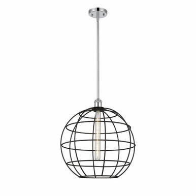 Lake Placid 1 Light Medium Stem Hung Pendant 16 Inch Wide by Innovations - 516-1S-LP-16