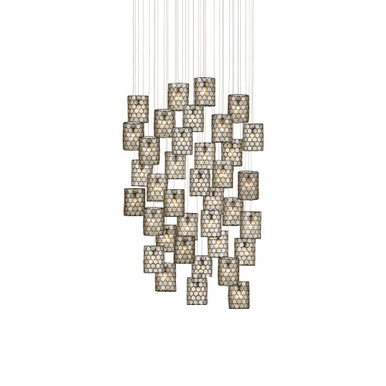 Regatta 36 Light Oversized Round Pendant by Currey Company - 9000-1053