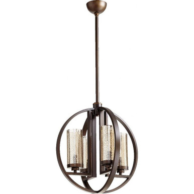 Julian 4 Light Small Chandelier by Quorum - 603-4-86