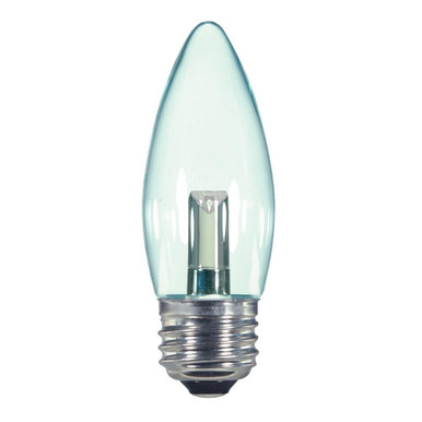 3.81 Inch 1.4W B11 LED Medium Base Replacement Lamp by Satco - S9154