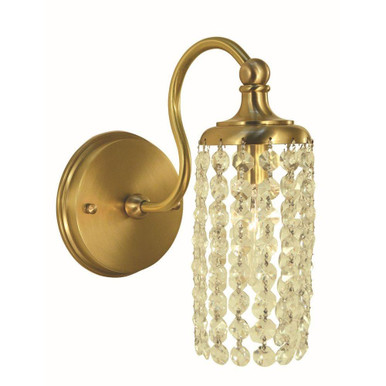Eliana 1 Light Wall Sconce 10 Inch Tall and 5 Inch Wide by Framburg - 5901