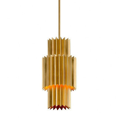 Moxy 1 Light Small Pendant 19.75 Inch Tall by Corbett - 311-42-GL