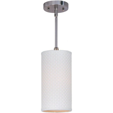 Elements 1 Light Medium Pendant 12.5 Inch Wide by ET2 E95134-100SN - E95134-100SN