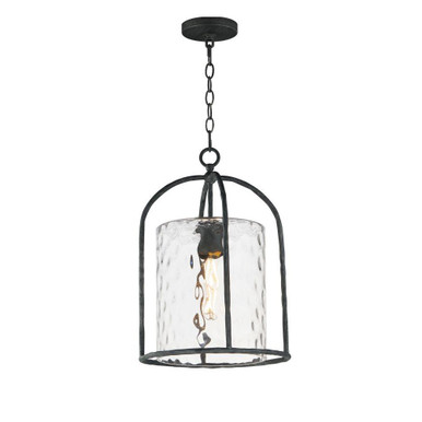 Del Mar 1 Light Outdoor Pendant 19.5 Inch Tall and 13 Inch Wide by Maxim - 31843WGBS
