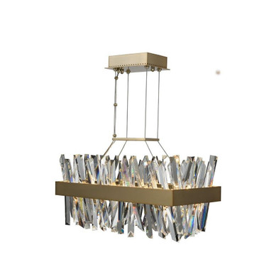 Glacier 64W LED Medium Island Pendant by Allegri - 030251-038