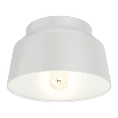 Cranbrook 1 Light 11.5 Inch Wide Cylinder Flush Mount by Hunter Fans - 19022