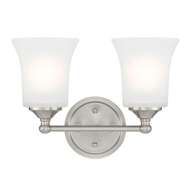 Bronson 2 Light Vanity Light by Designers Fountain - D278M-2B-BN