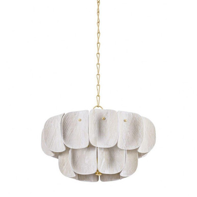 Amalfi 8 Light Chandelier 16 Inch Tall and 24 Inch Wide by Hudson Valley - 6624-VGL