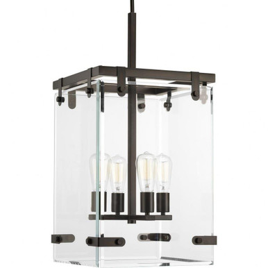 Glayse 4 LED Light Medium Pendant by Progress - P500095