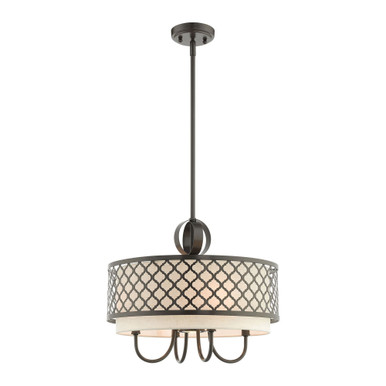 Arabesque 4 Light Small Chandelier by Livex - 41104