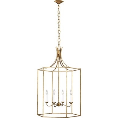 Bantry House 4 Light Contemporary Outdoor Pendant by Visual Comfort Studio - AC1024