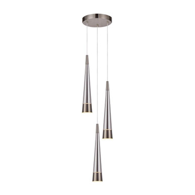 Sunnyvale 72W 3 LED Small Pendant by Artcraft - AC6823