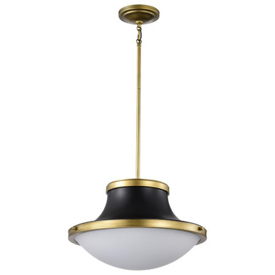 Lafayette 1 Light Pendant In Contemporary Style 11.25 x 18 Inches by Nuvo - 60/7908