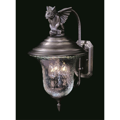 Carcassonne 3 Light Metal Outdoor Wall Lantern 19 Inch Tall by Framburg - 8505