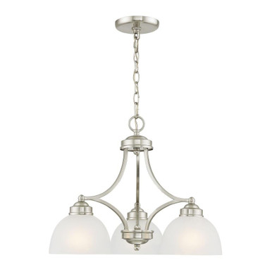 Somerset 3 Light Small Chandelier by Livex - 4223-91