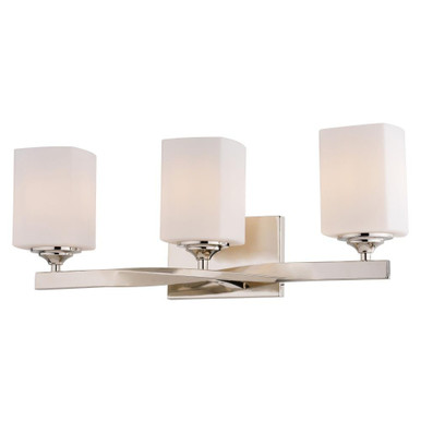 Robey 3 Light Bath Vanity 8.5 Inch Tall and 23 Inch Wide by Vaxcel - W0496